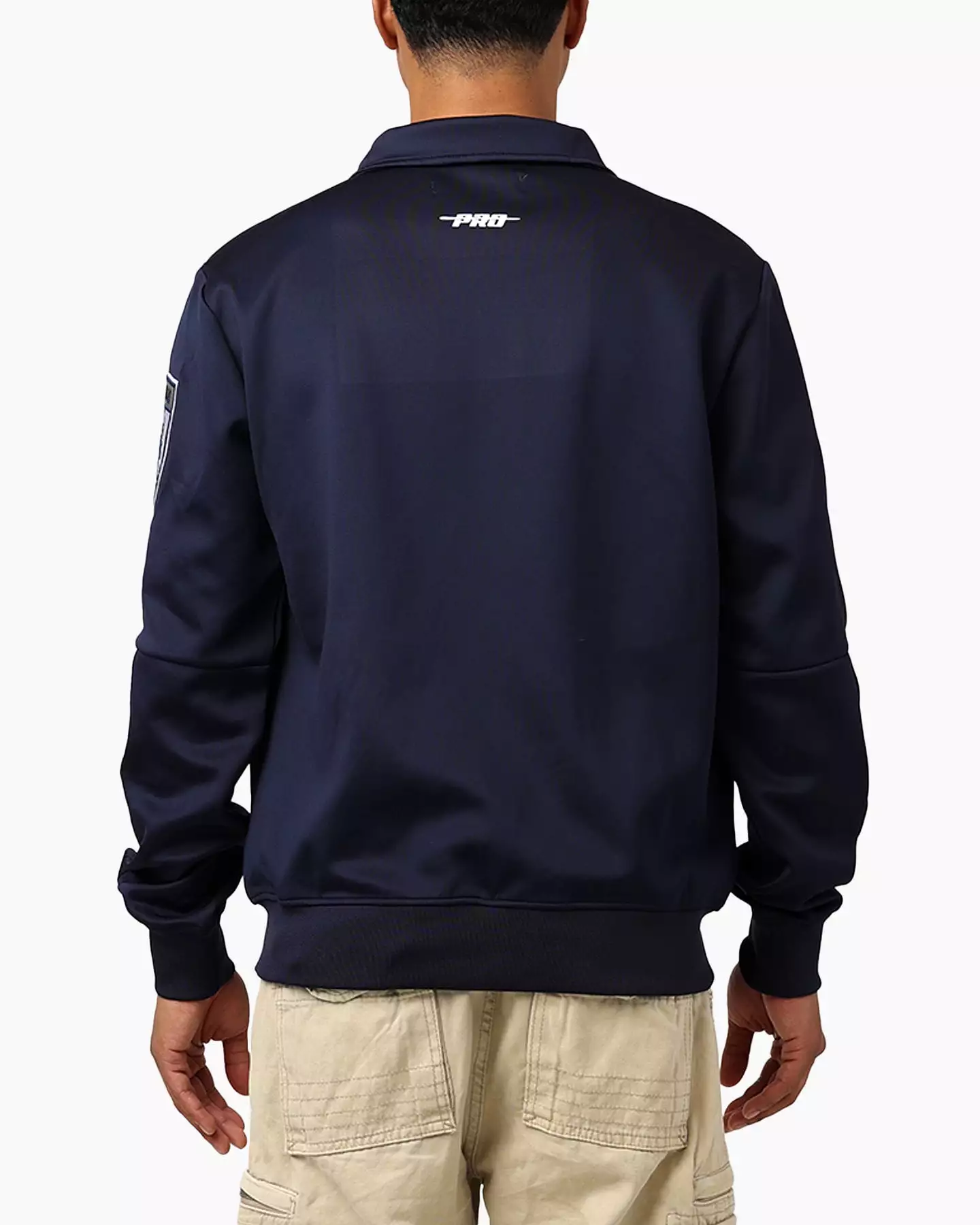 Pro Standard Dallas Cowboys Fast Lane Track Jacket Midnight Navy