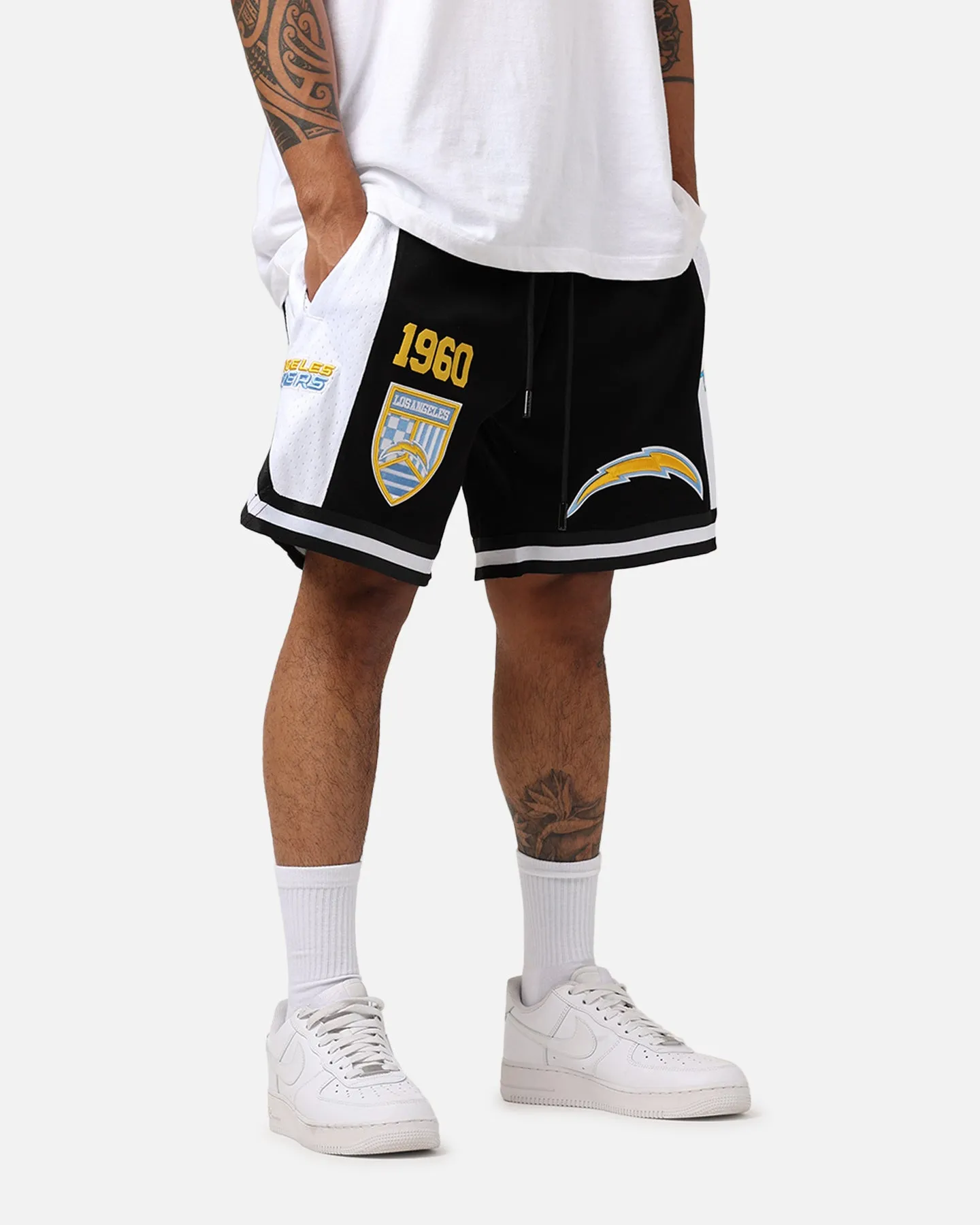 Pro Standard Los Angeles Chargers Fast Lane 2.0 Shorts Black