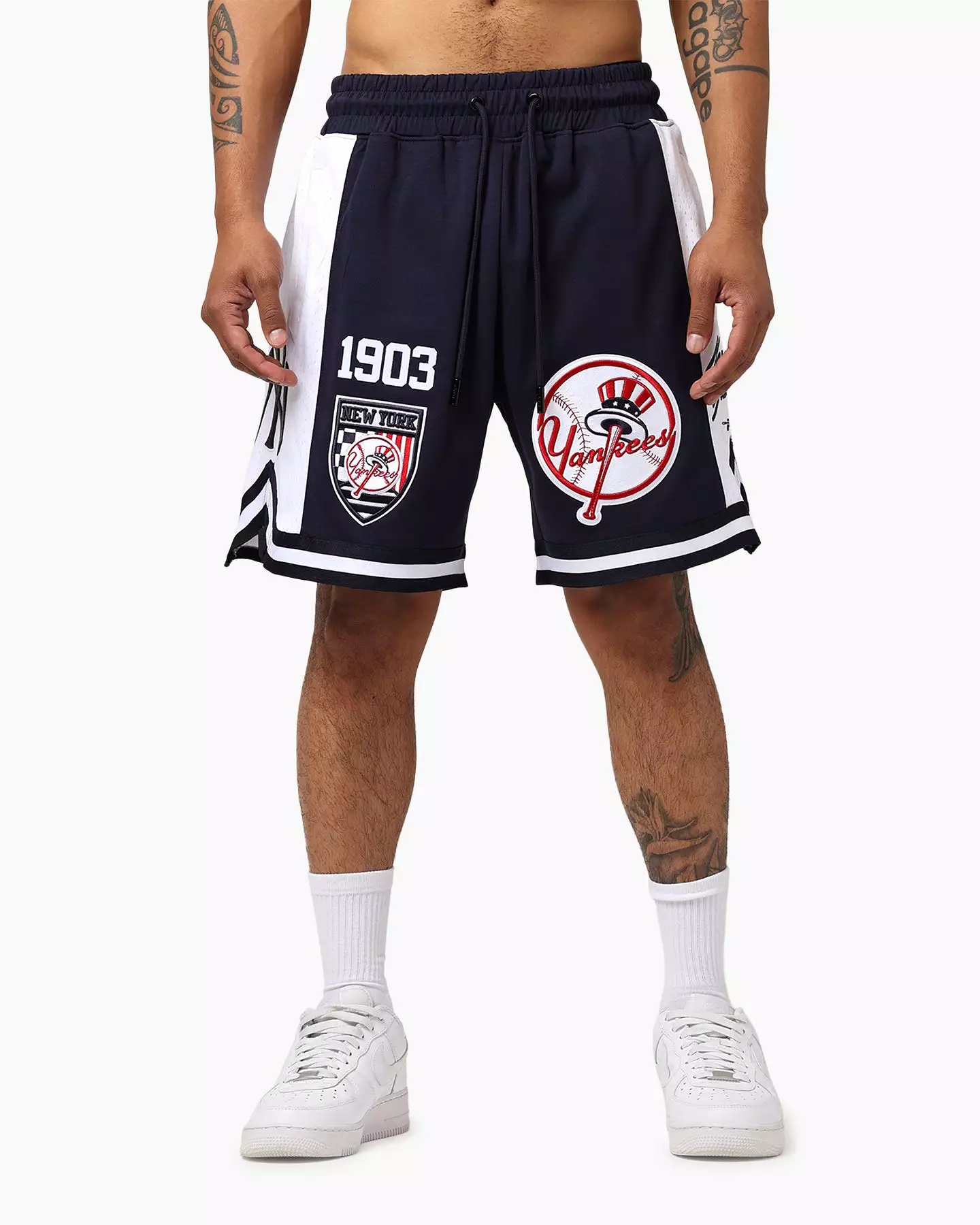 Pro Standard New York Yankees Fast Lane 2.0 Shorts Midnight Navy