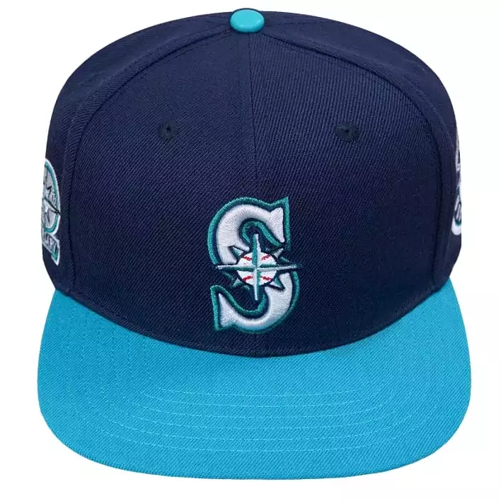 PRO STANDARD SEATTLE MARINERS RETRO PRIMARY LOGO SNAPBACK (NAVY/SEAFOA