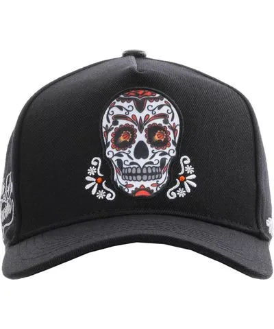 Pro Standard Suns Sugar Skull Wool Blend Pinch Front Snapback