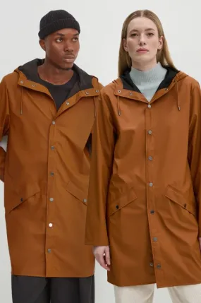 Rains rain jacket Long Jacket W3 orange color 12020-63