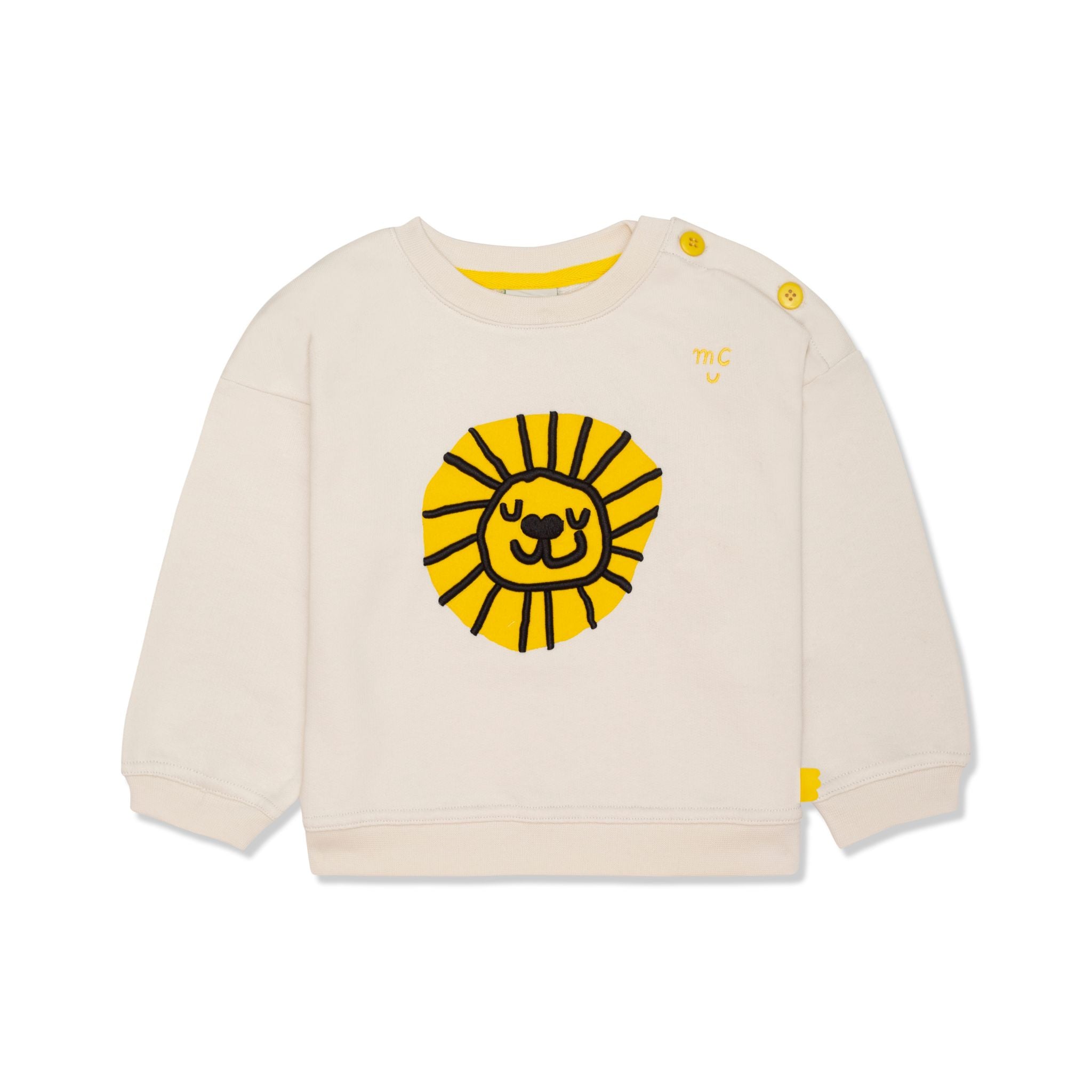 Recycled Cotton Coral Kid Sweatshirt