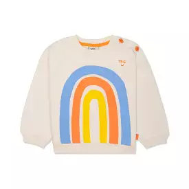 Recycled Cotton Rainbow Kid Sweatshirt