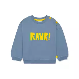 Recycled Cotton Rawr Kid Sweatshirt