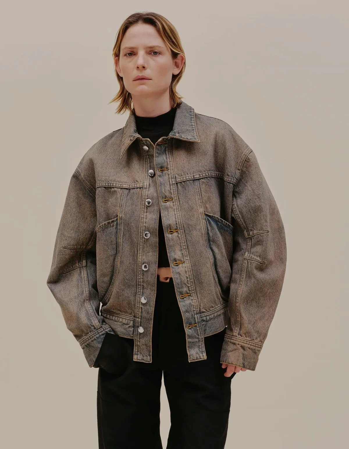 Redux Denim Jacket - Sand