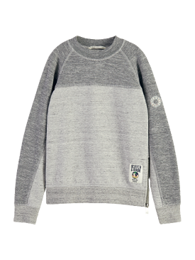 Scotch & Soda Boys Color Blocked Sweatshirt _Grey 167584-0606