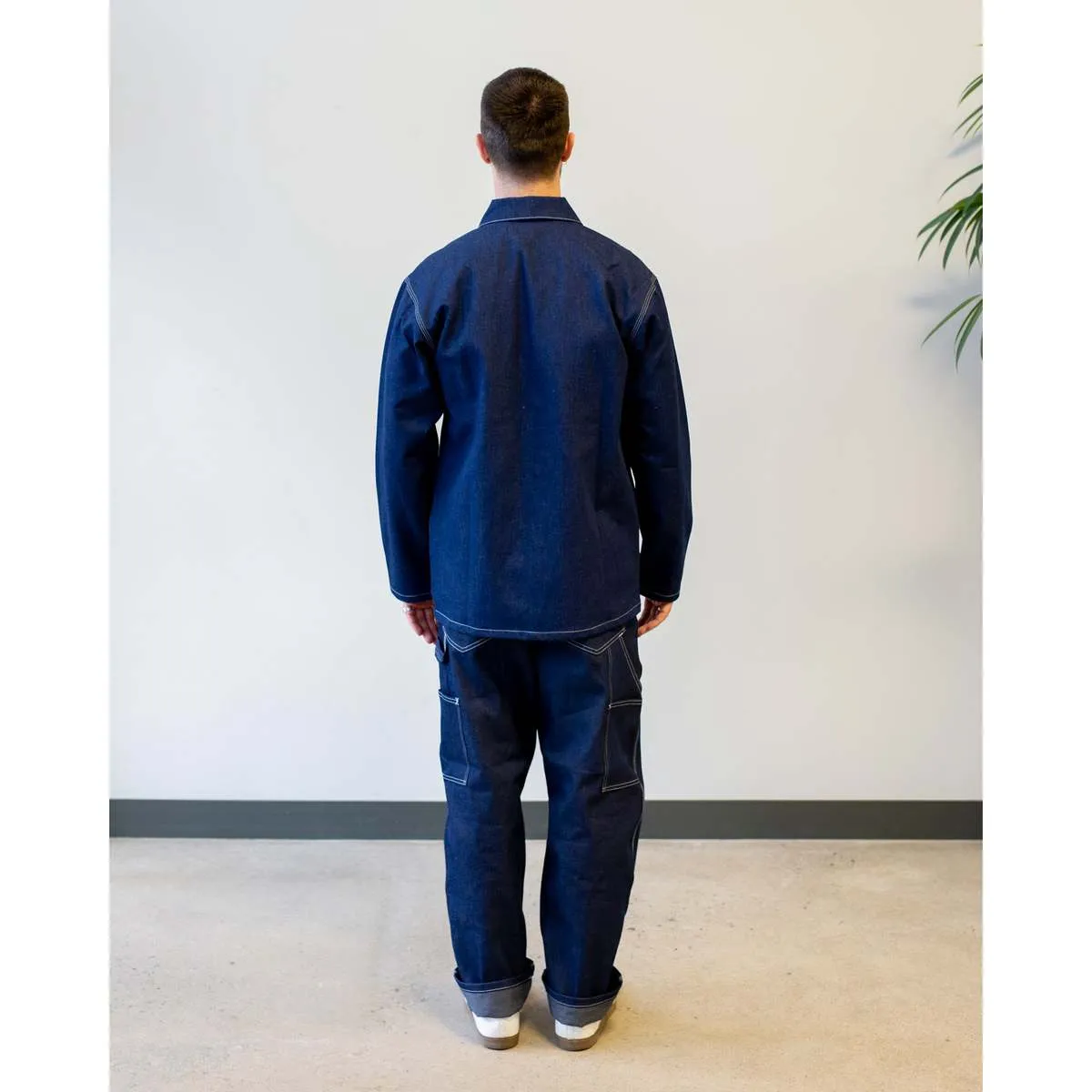 Shop Jacket - Indigo Denim