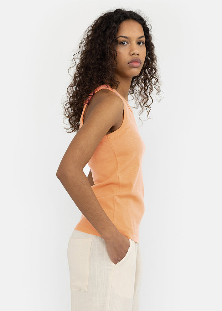 Soft Rebels Adelynn Tank Top - Mock Orange