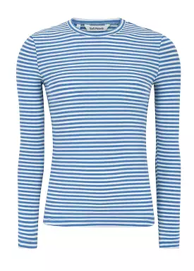 Soft Rebels Fenja Stripe O-neck T-shirt SR124-303 Regatta