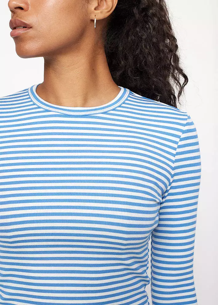 Soft Rebels Fenja Stripe O-neck T-shirt SR124-303 Regatta