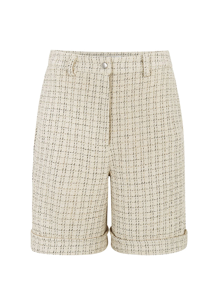 Soft Rebels Flax Shorts SR224-721 Ecru