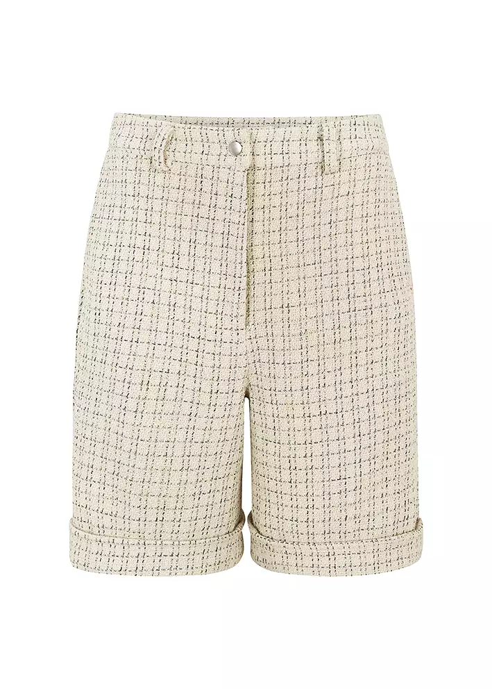 Soft Rebels Flax Shorts SR224-721 Ecru