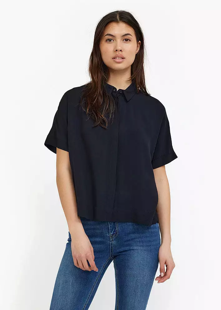 Soft Rebels Freedom SS Shirt SR321-747 Black