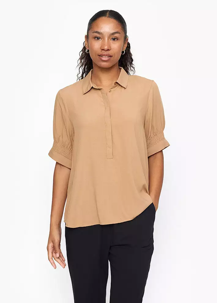 Soft Rebels Mayson Blouse SR124-702 Tigers Eye