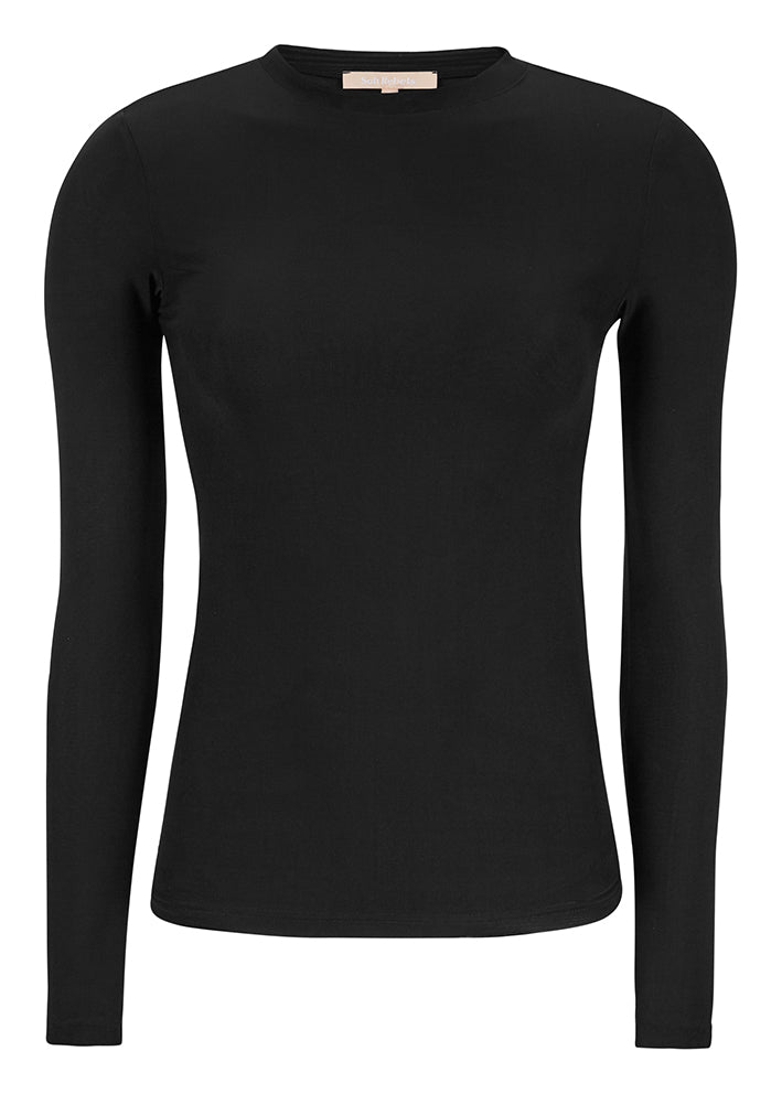 Soft Rebels Robin Mesh Top SRX229-310 Black