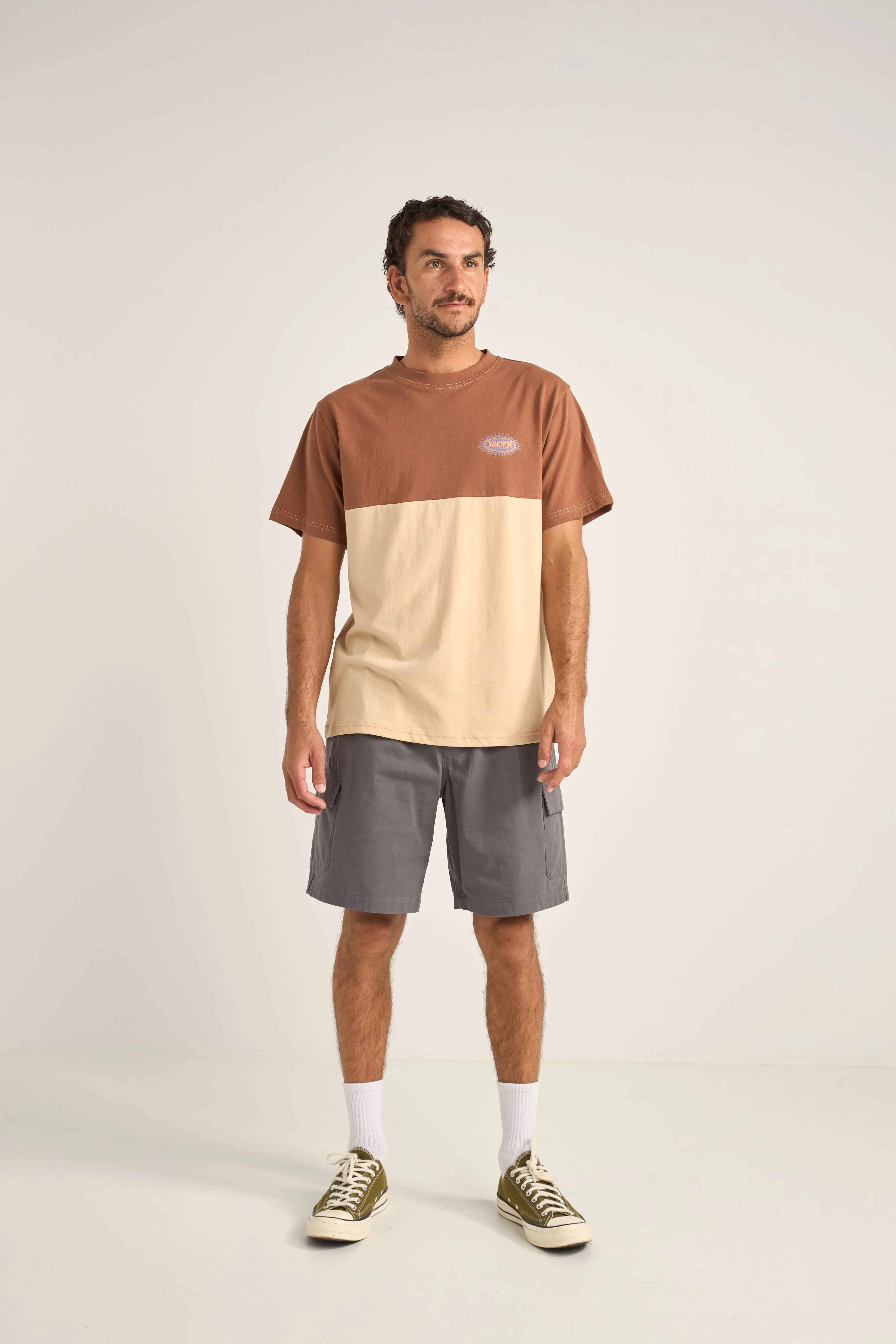 Solar Ss T Shirt Brown