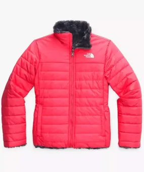 The North Face Girls’ Mossbud Swirl Reversible Jacket (Paradise Pink)