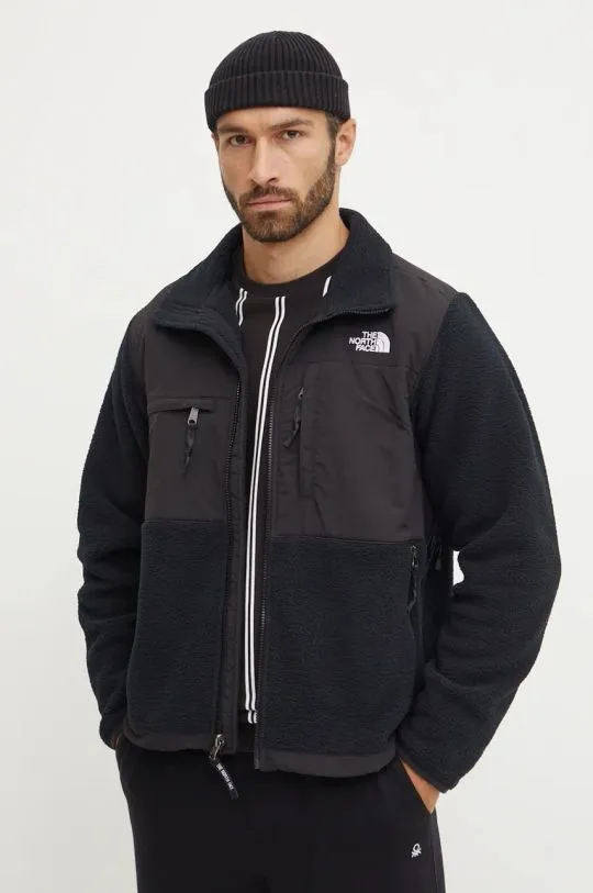 The North Face jacket Retro Denali Jacket men’s black color smooth NF0A88XHJK31