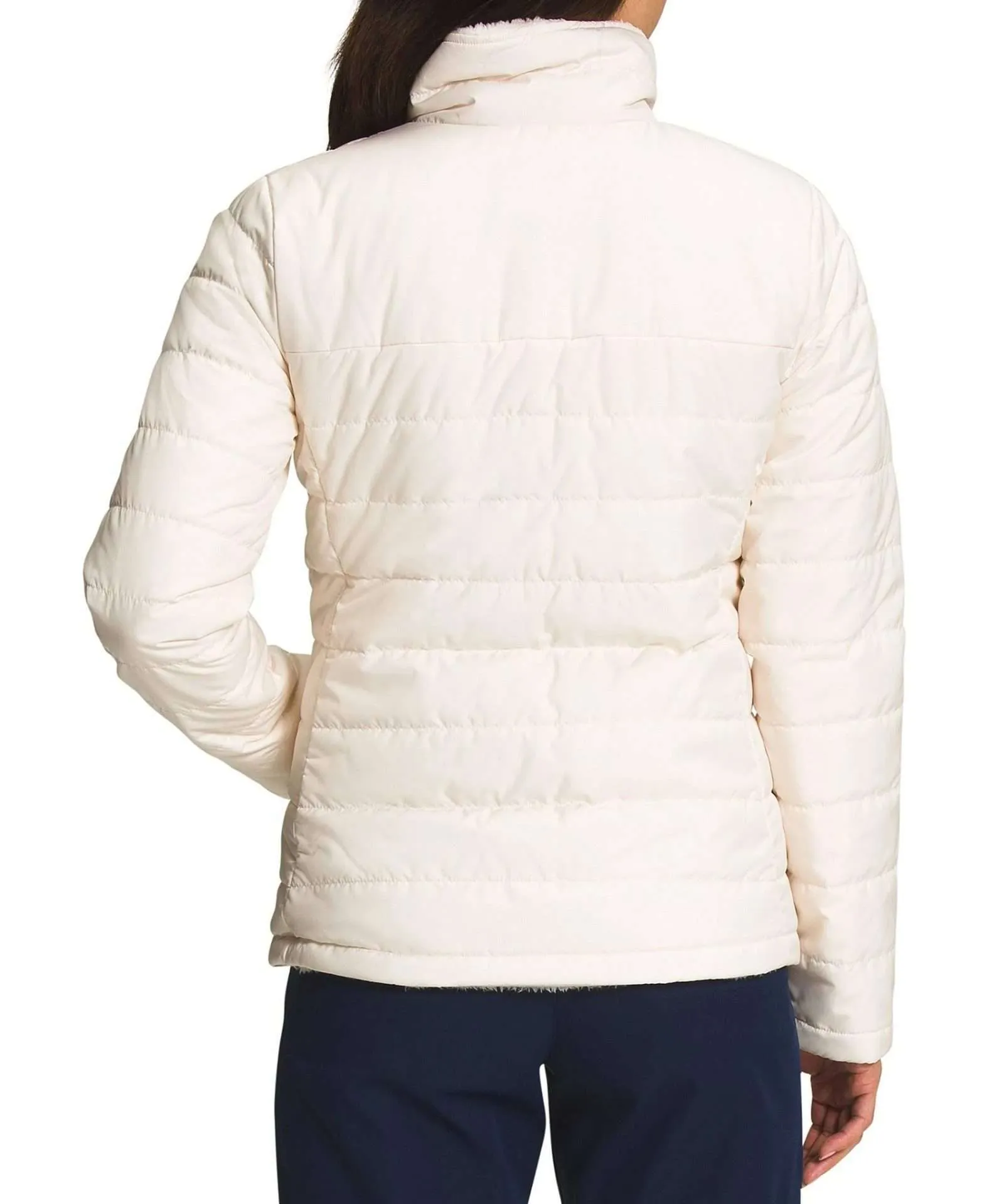 The North Face Women’s Mossbud Insulated Reversible Jacket – GARDENIA WHITE