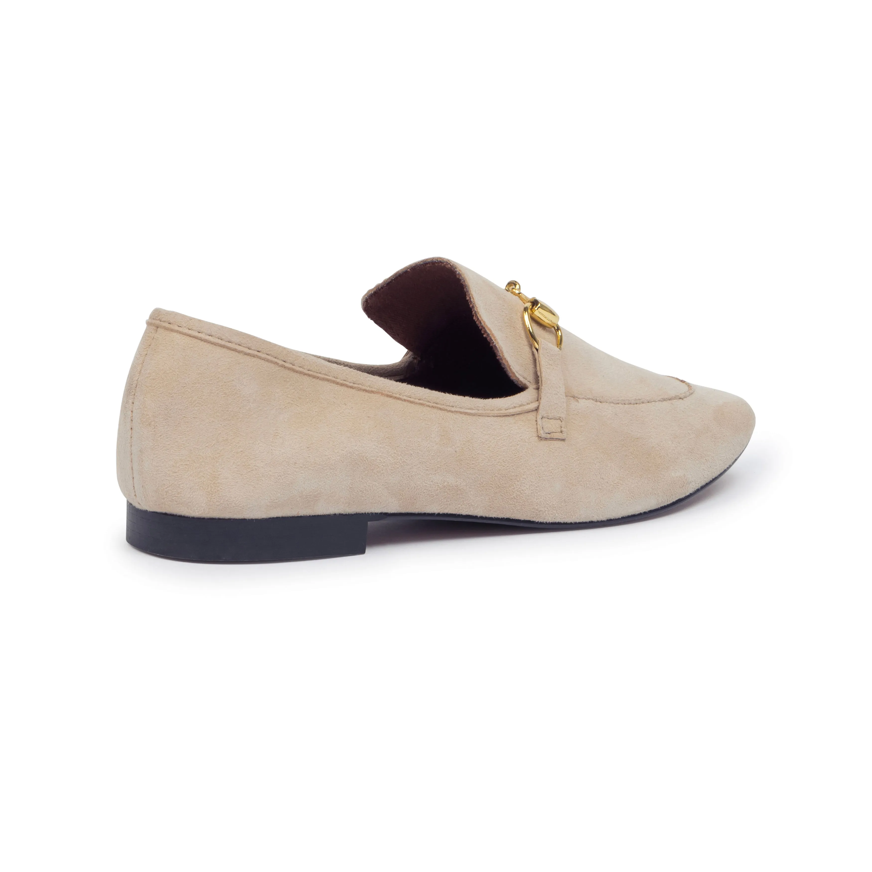 The Saturday Brunch Loafer | Beige Suede