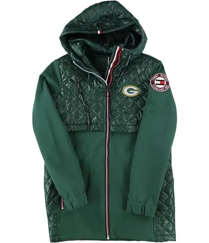 Tommy Hilfiger Womens Green Bay Packers Jacket, TW1