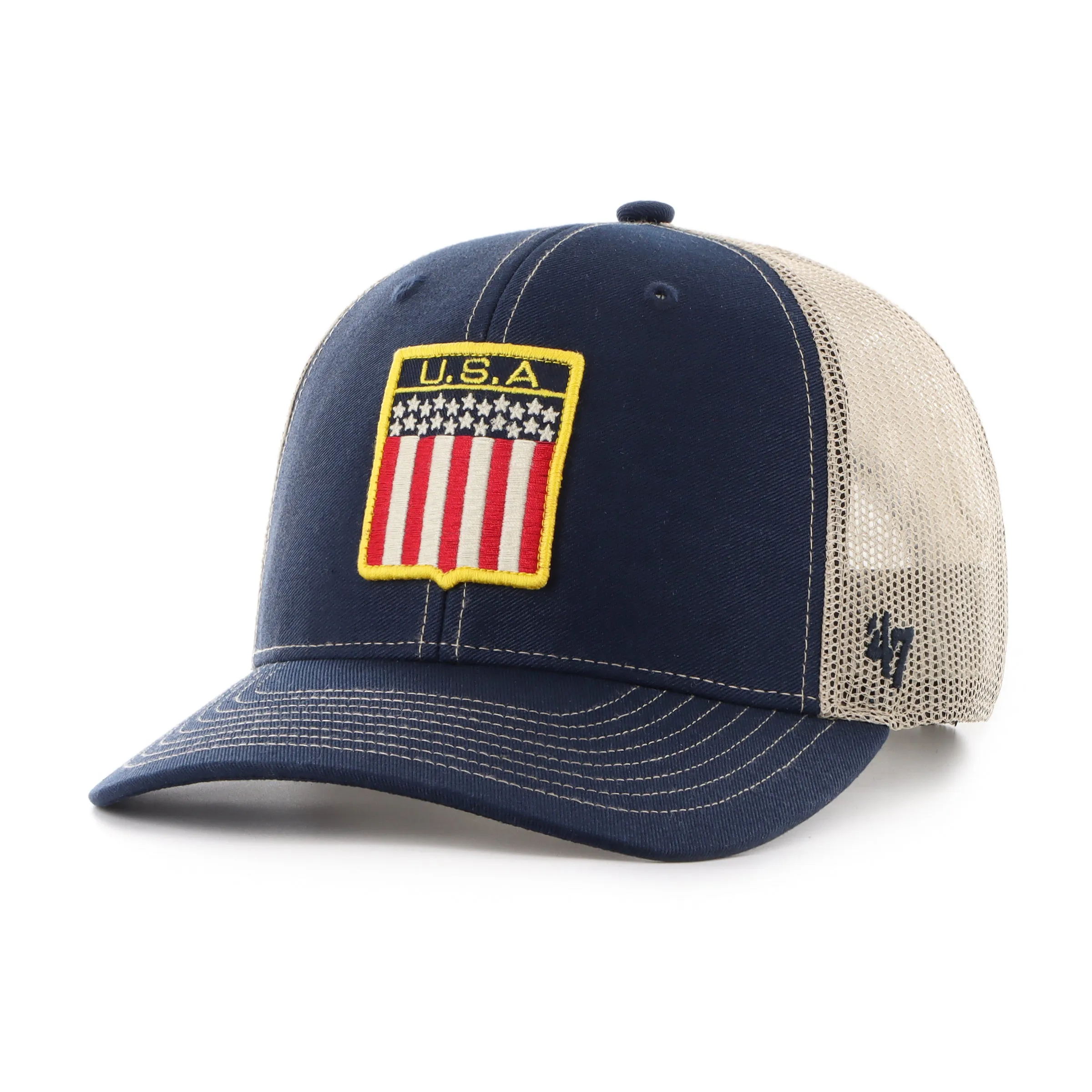 UNITED STATES USA SPANGLE '47 TRUCKER