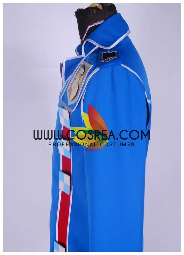 Valkyria Chronicles Welkin Gunther Bright Blue Version Cosplay Costume