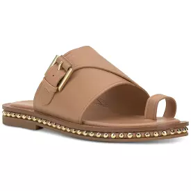 Vince Camuto Womens c Slip On Leather Slide Sandals