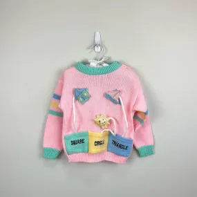 Vintage Grand Knitwear Shapes Sweater 4T