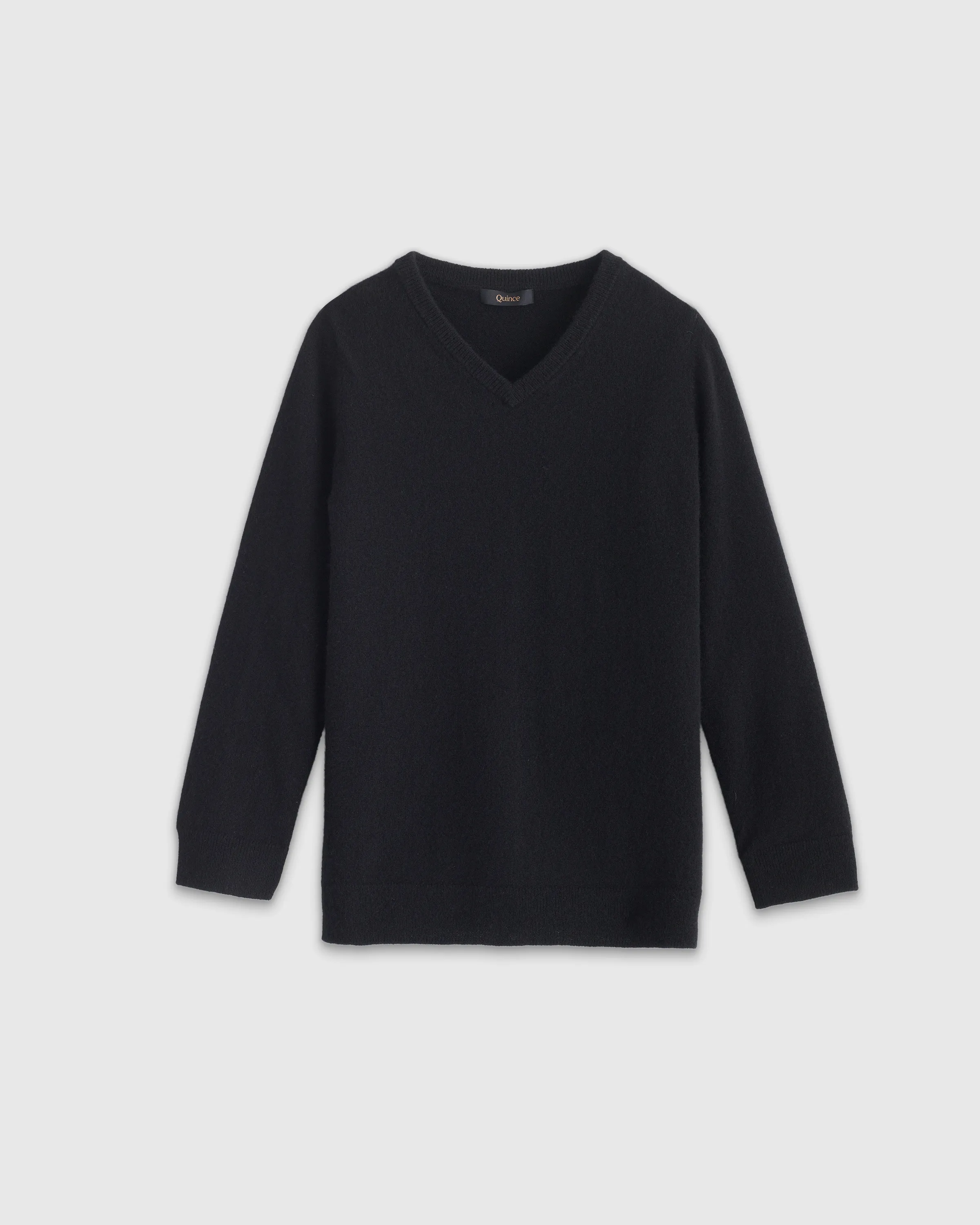 Washable Cashmere V-Neck Sweater