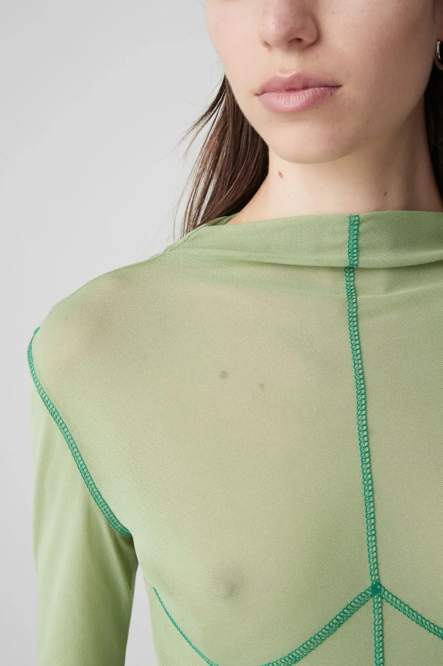 Women Atoir  | 002 Top Grass Green