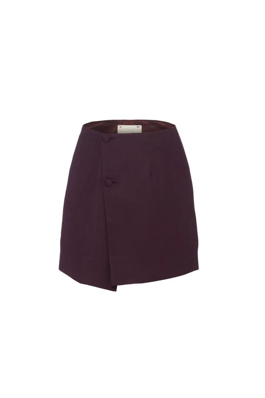 Women Atoir  | 003 Skirt Aubergine