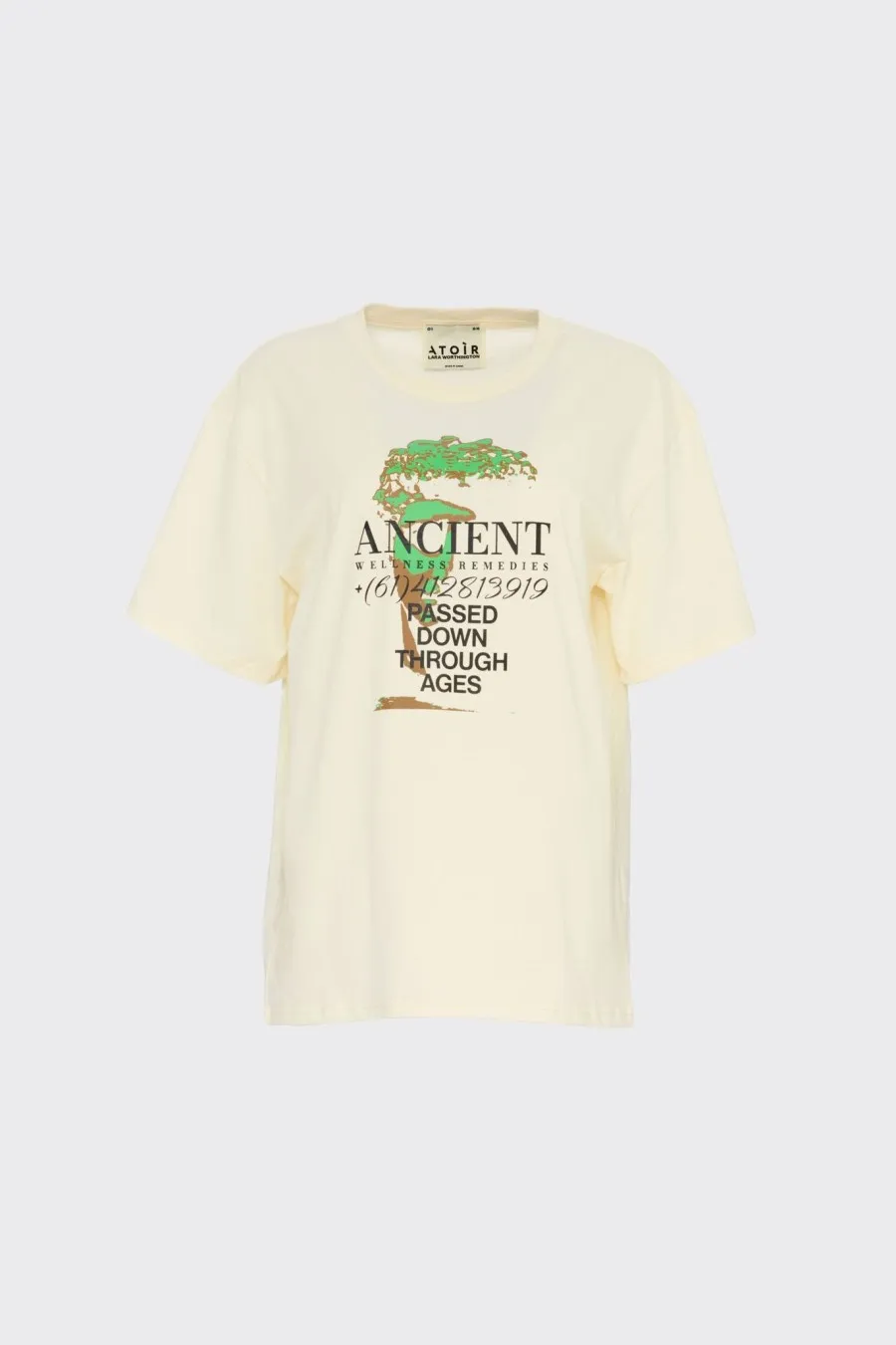 Women Atoir  | 003 T-Shirt Vanilla