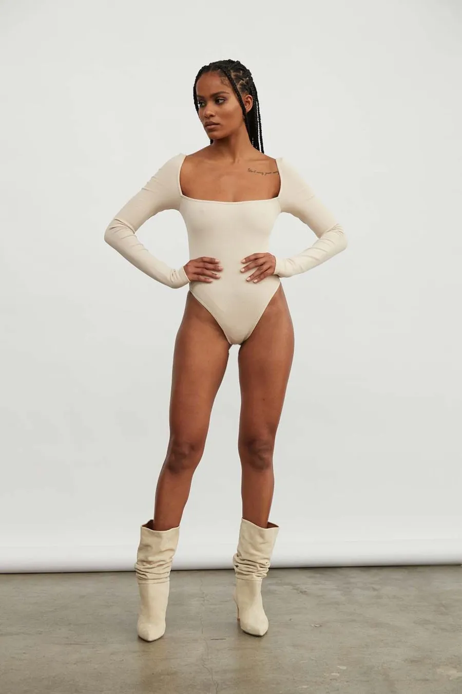 Women Atoir  | Bambi Bodysuit Putty