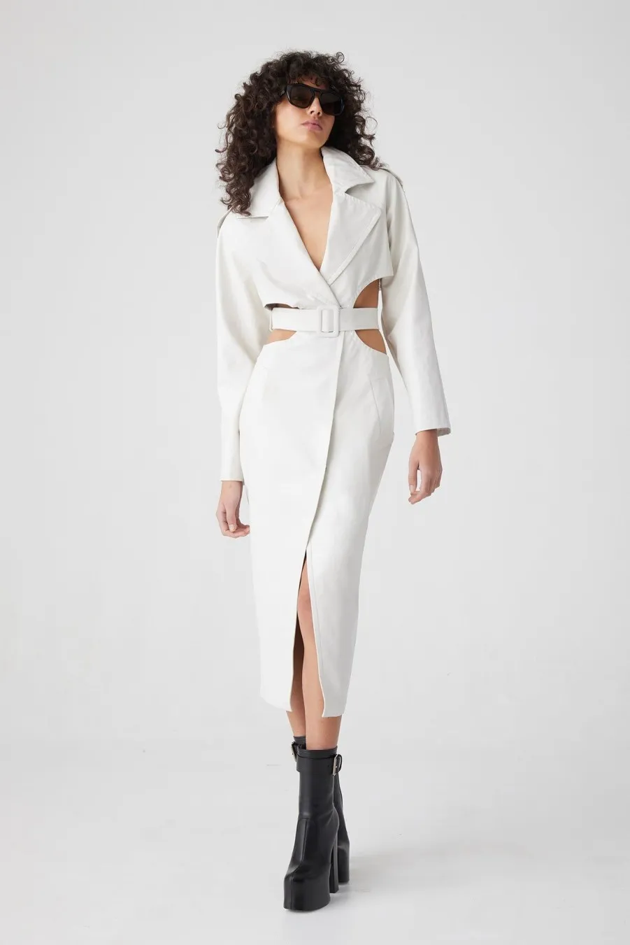 Women Atoir  | Celina Trench Milk White