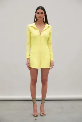 Women Atoir  | Shine Dress Lemon Drop