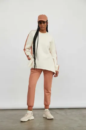 Women Atoir  | Tiebreaker Jumper Putty/Sienna