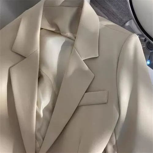 Women's Blazer Long Sleeve Blazers Pocket Elegant Formal Solid Color