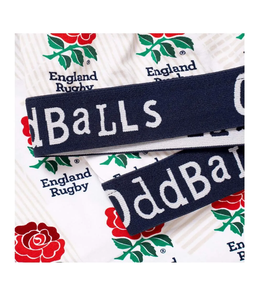 Womens/ladies home england rugby bralette white/red/blue OddBalls